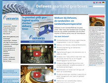 Tablet Screenshot of defawes.com